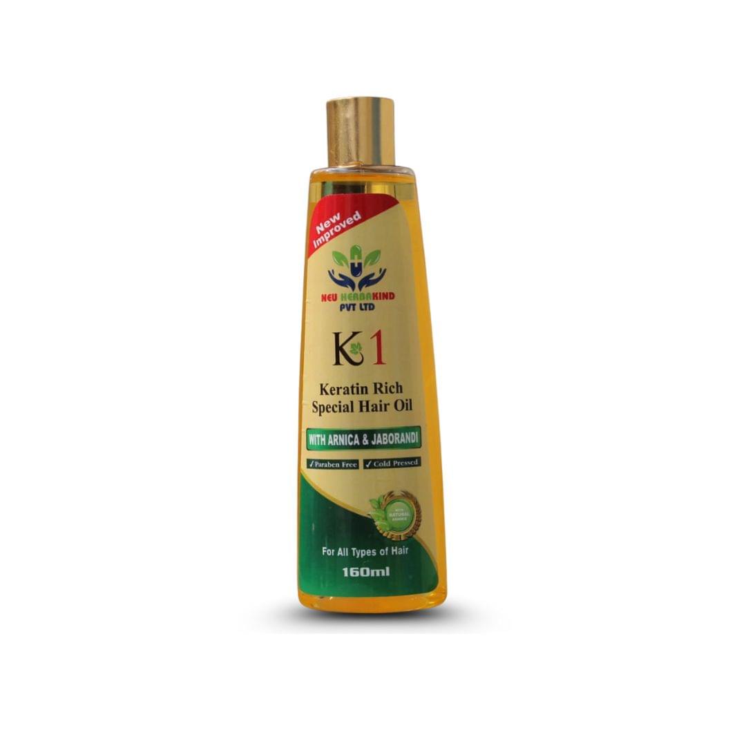 K-1 Keratin Rich Special Hair Oil (160ml)